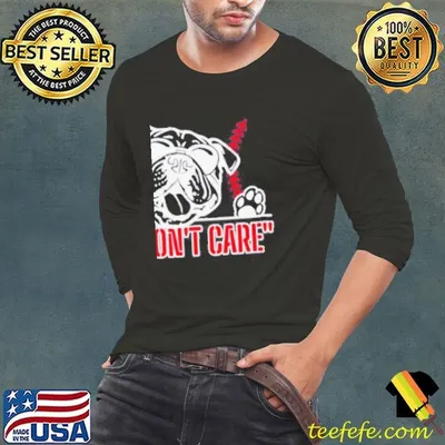 Louisiana Tech Bulldogs we don’t care shirt