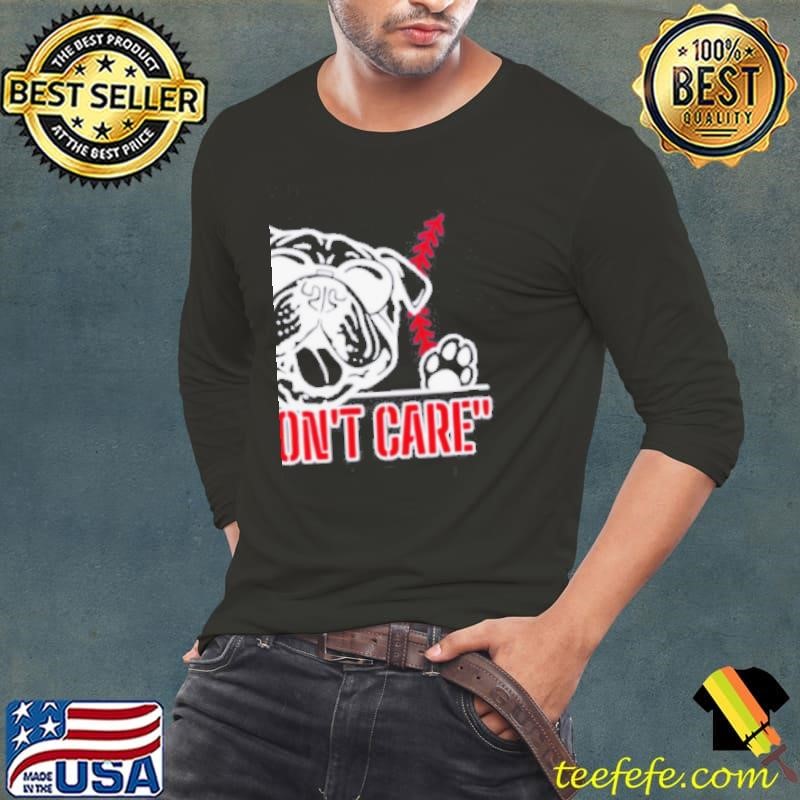 Louisiana Tech Bulldogs we don’t care shirt