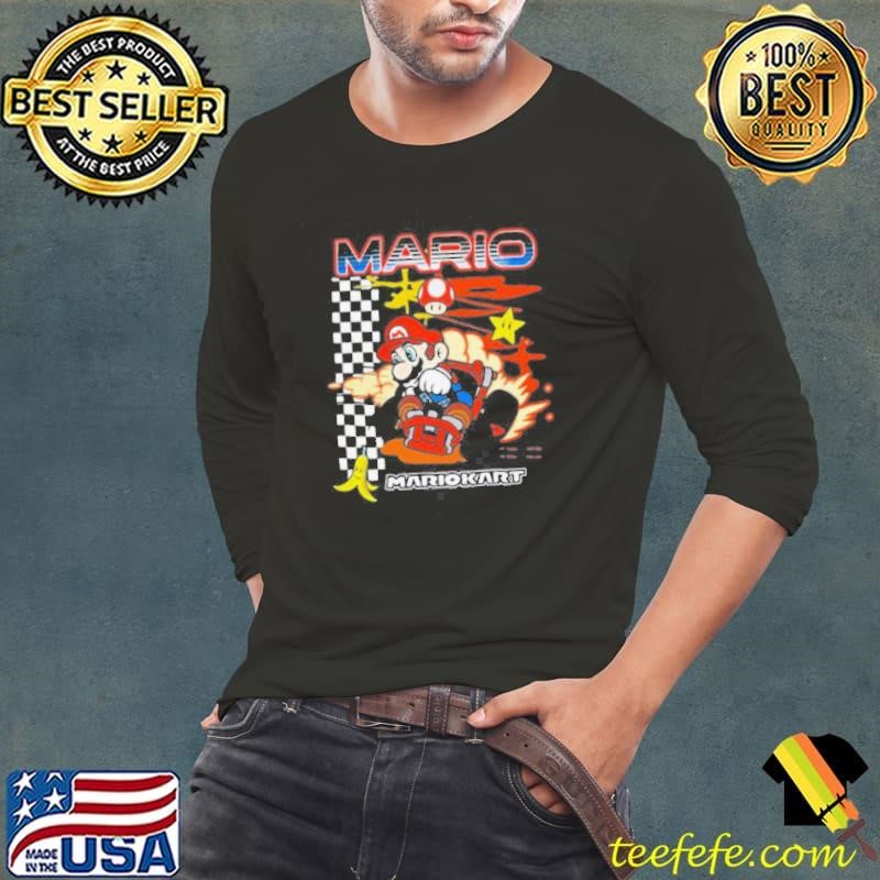 Mario Kart Racing Finish Line Shirt