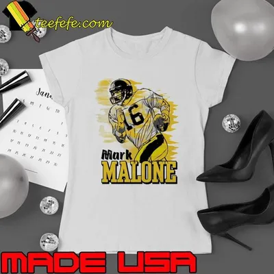 Mark Malone American former professional football Pittsburgh Serif T-Shirt