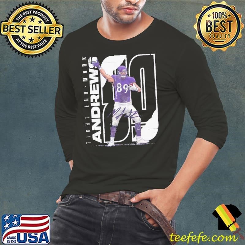 Mark andrews stretch American professional football tight end Long Sleeve Tee