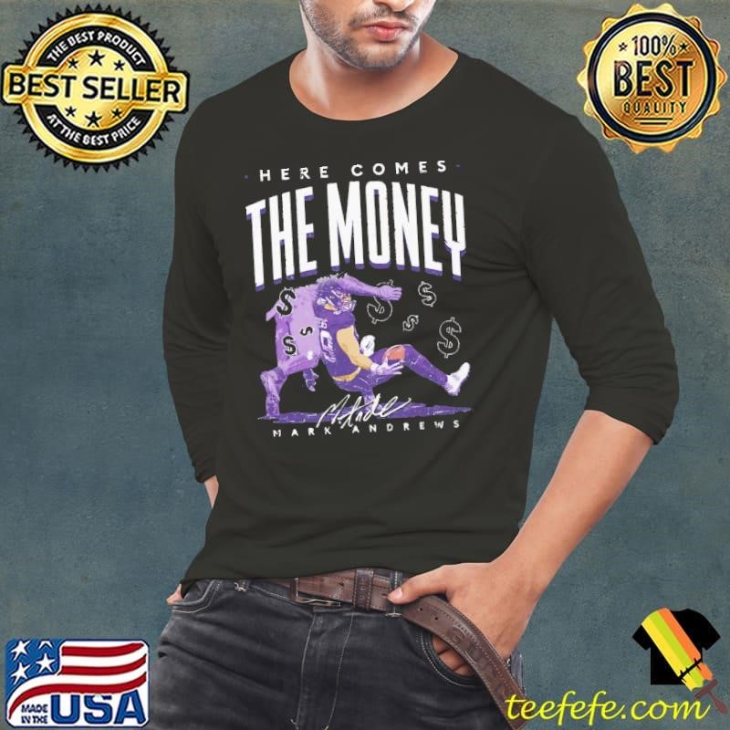 Mark andrews the money American professional football tight end T-Shirt