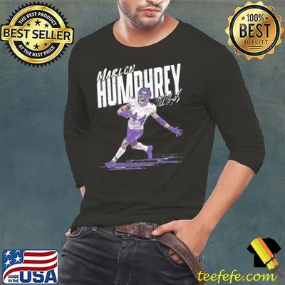 Marlon humphrey chisel American professional football cornerback T-Shirt