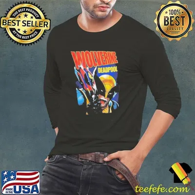 Marvel Wolverine & Deadpool Jumbo Graphic shirt