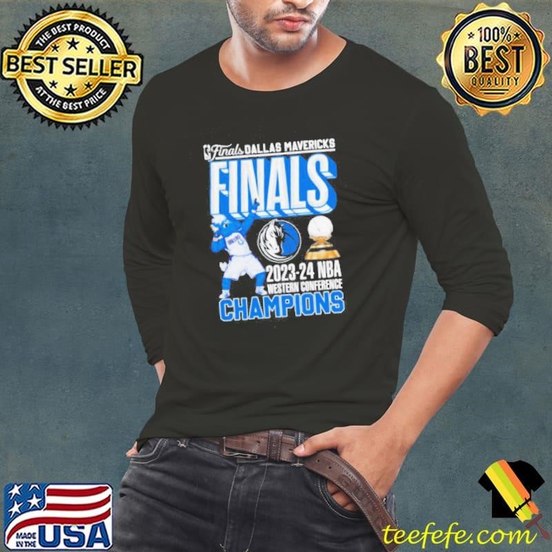 Mascot Dallas Mavericks Finals 2023-2024 NBA Western Conference Champions Shirt