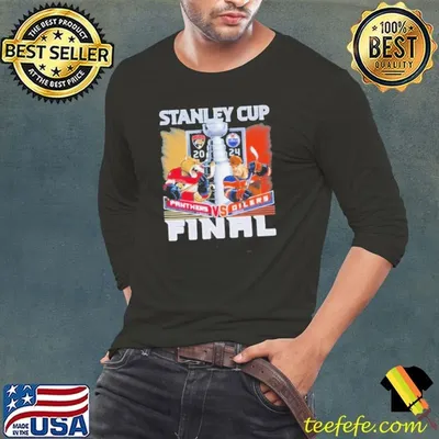 Mascots Edmonton Oilers Vs Florida Panthers 2024 Stanley Cup Final Shirt
