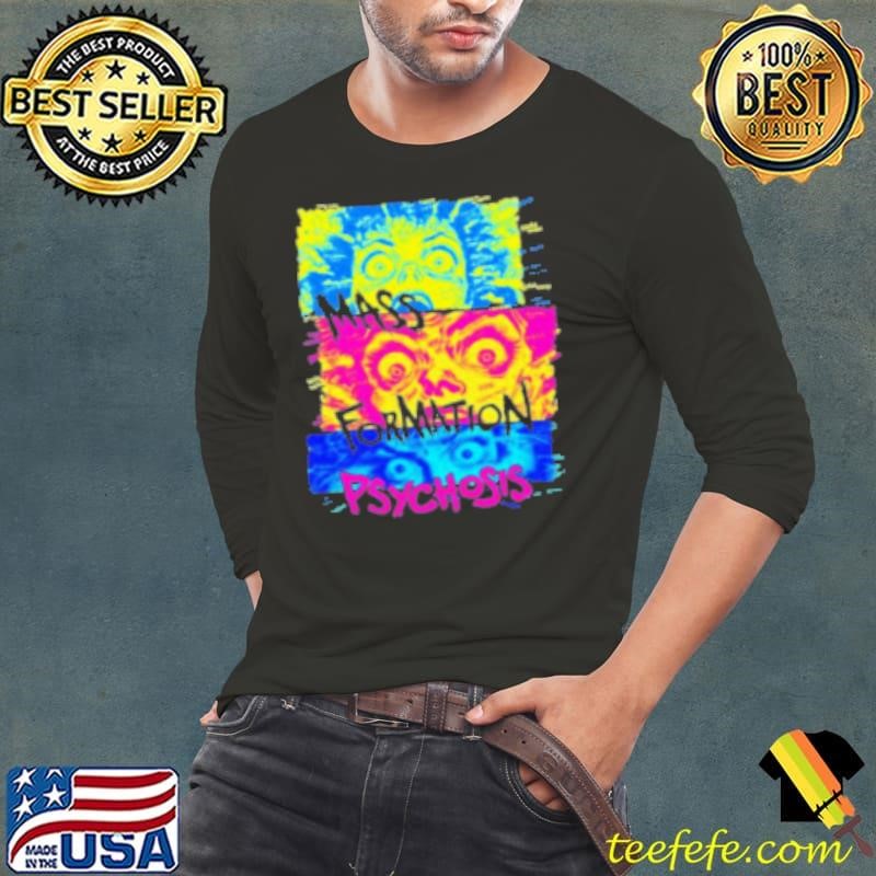 Mass Formation Psychosis Retro Long Sleeve Tee