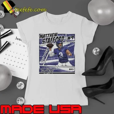 Matthew Stafford Los Angeles R Comic an American football quarterback T-Shirt