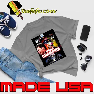 Max verstappen world champions signature 2022 shirt