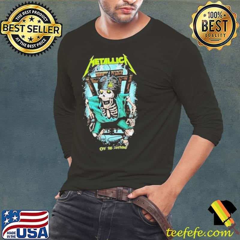 Metallica Sparky 24 Ride The Lightning Long Sleeve Tee