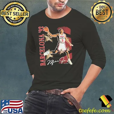 Michael Jordan USA 1992 American businessman and former professional basketball T-Shirt