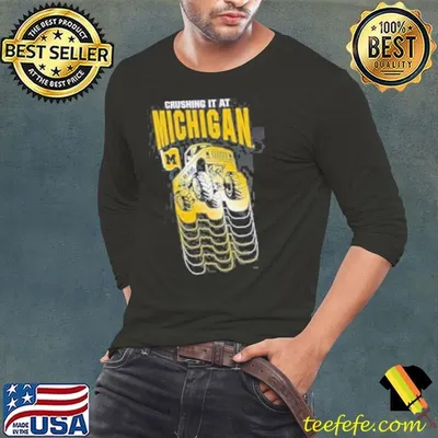 Michigan Wolverines Colosseum Toddler Crushing It Shirt