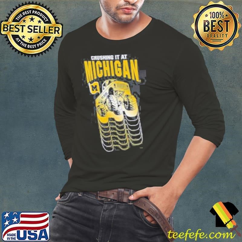 Michigan Wolverines Colosseum Toddler Crushing It Shirt