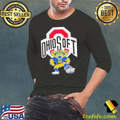 Michigan Wolverines Mascot Stomp On Ohio State Buckeyes Shirt