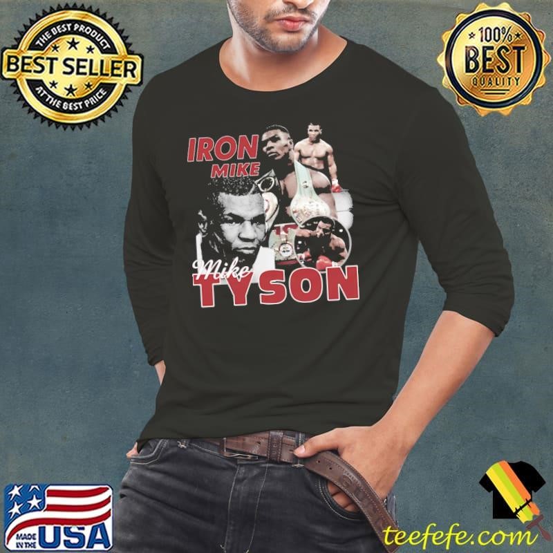 Mike Tyson Iron Mike Collage American professional boxer T-Shirt