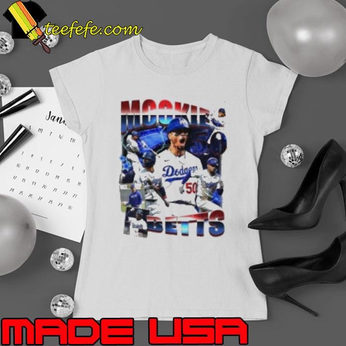 Mookie Betts Los Angeles Dodgers Graphic Ladies tee