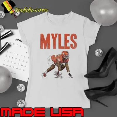 Myles Murphy American football player College Bold T-Shirt