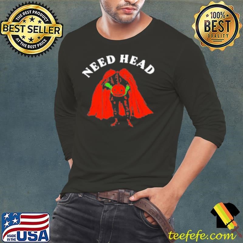 Need Head Halloween Long Sleeve Tee