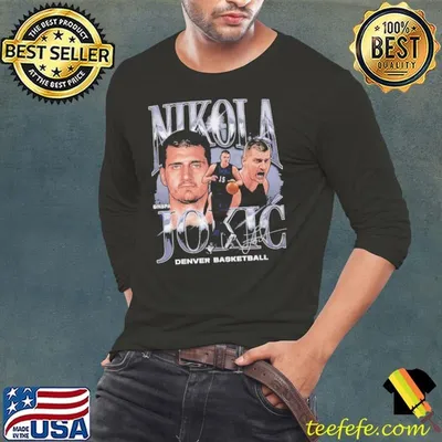 Nikola Jokic Serbian professional basketball player Denver Vintage T-Shirt