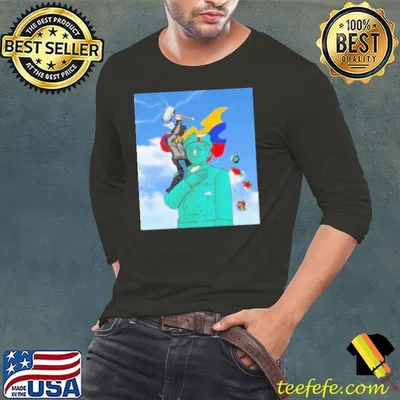 Original Venezuela Thor Hammer Tearing Down Symbols Of Oppressive And Tyrannical Cartoon Shirt