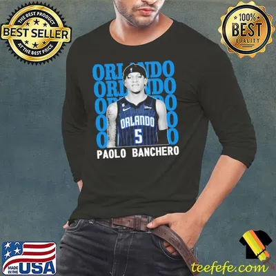 Orlando Magic Paolo Banchero 5 American professional basketball T-Shirt