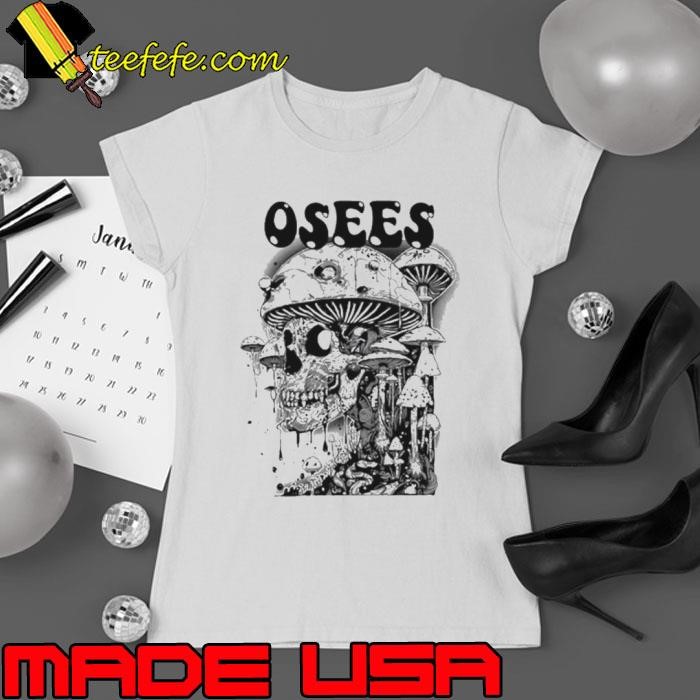 Osees Mushroom Skull Ladies tee