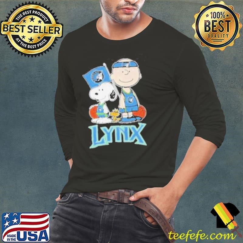 Peanuts Characters Minnesota Lynx Long Sleeve Tee