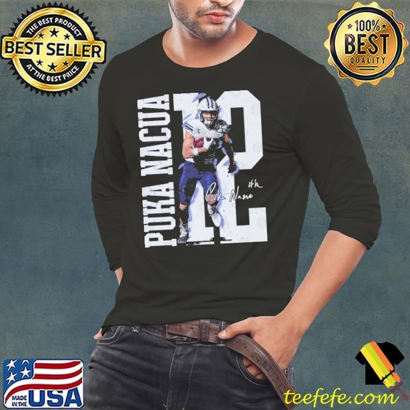 Puka Nacua American football wide receiver College Stretch T-Shirt