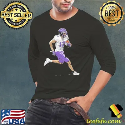 Rashod bateman bold American professional football wide receiver T-Shirt