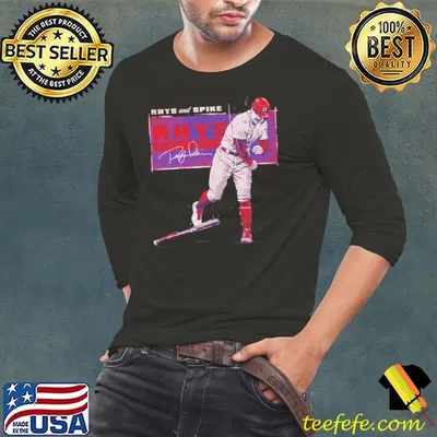 Rhys Hoskins Philadelphia Rhys And Spike American professional baseball first baseman T-Shirt