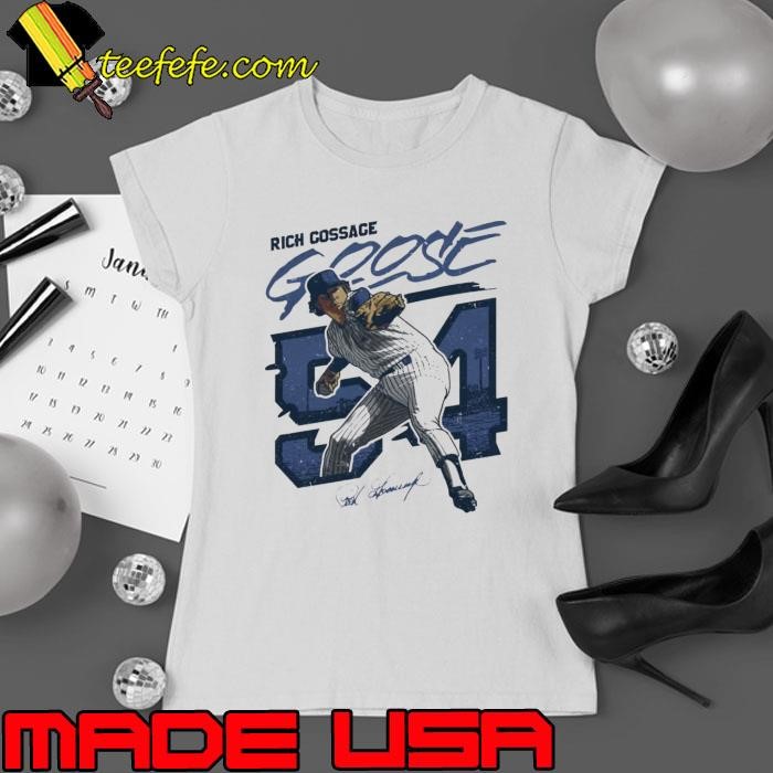 Rich Gossage New York Y Goose American former baseball pitcher T-Shirt