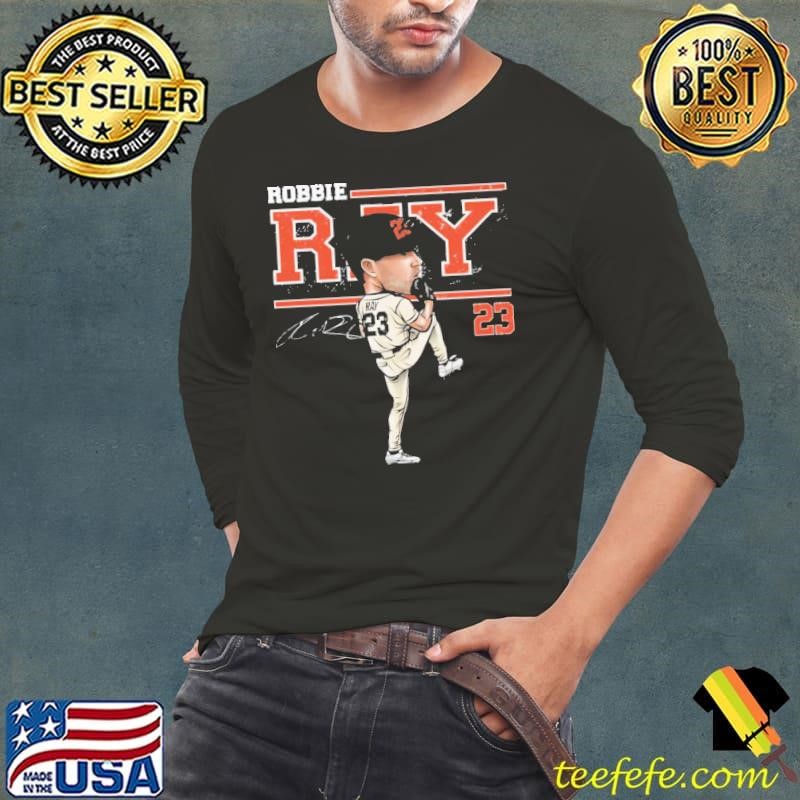 Robbie Ray San Francisco Cartoon American professional baseball pitcher T-Shirt
