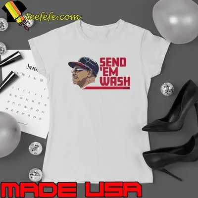 Ron Washington Send 'em Wash American professional baseball manager T-Shirt