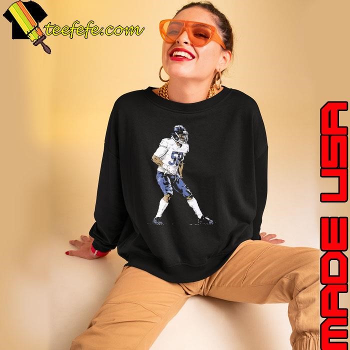 Roquan smith retro American professional football linebacker Sweatshirt