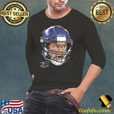 Russell wilson scream American professional football quarterback T-Shirt