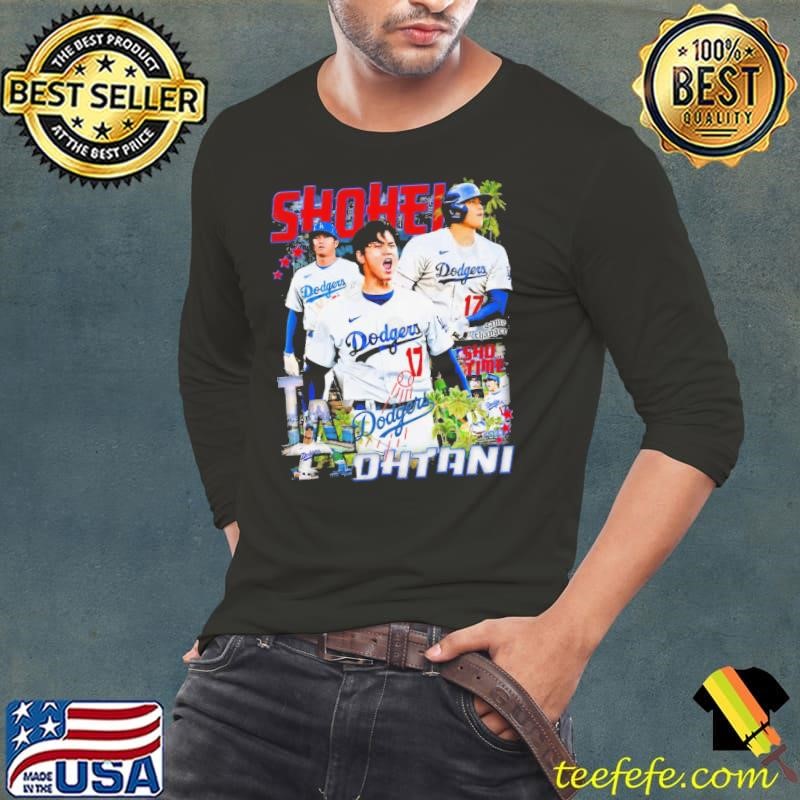 Shohei Ohtani Japanese professional baseball pitcher Vintage Collage T-Shirt
