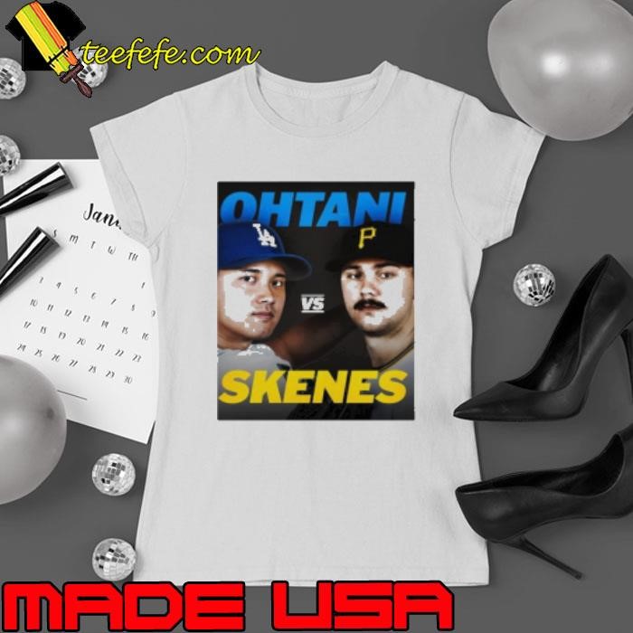 Shohei Ohtani vs Paul Skenes 2024 Big matchup Ladies tee