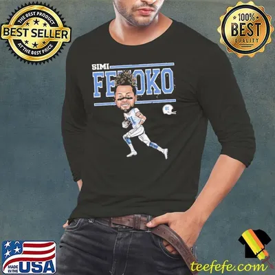 Simi fehoko cartoon American professional football wide receiver T-Shirt