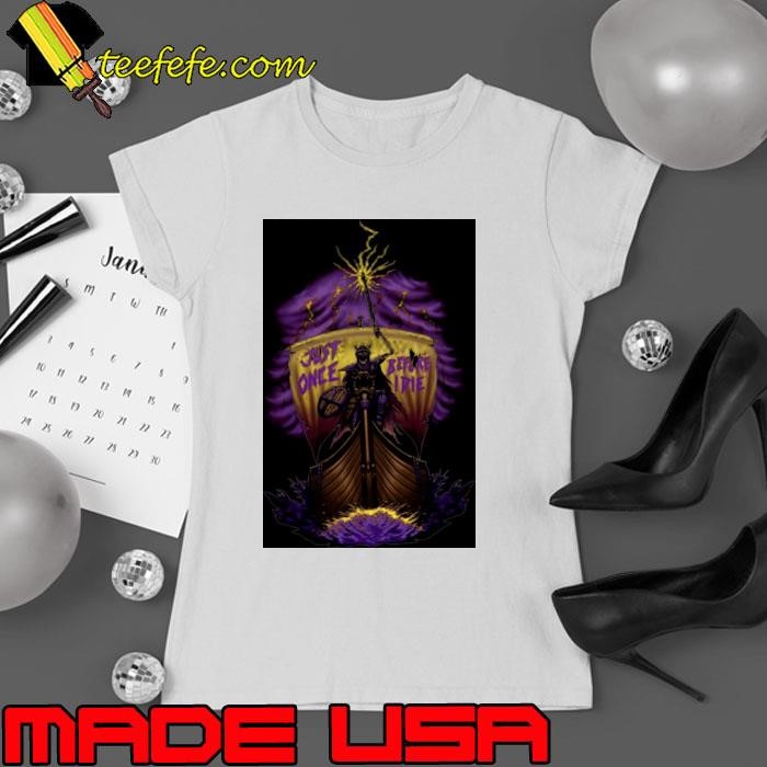 Skeleton Lightning Minnesota Vikings Football Ship The Legend Ladies tee
