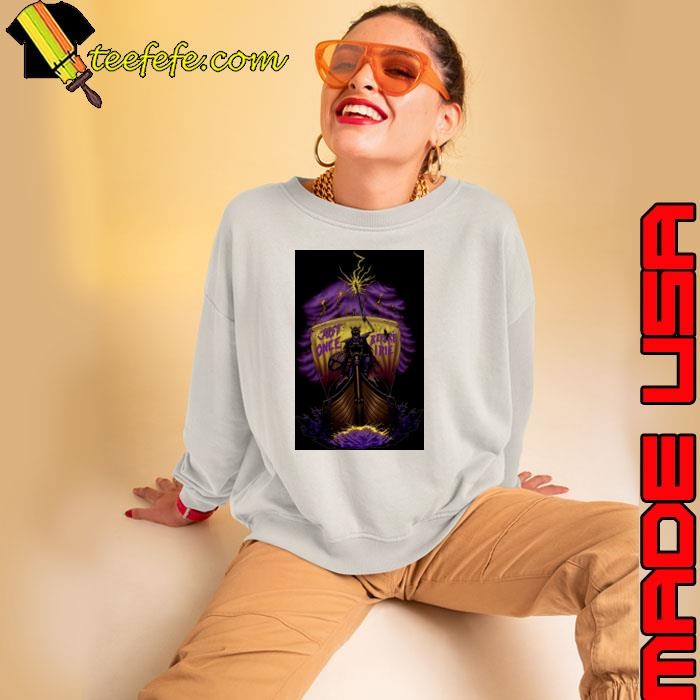 Skeleton Lightning Minnesota Vikings Football Ship The Legend Sweatshirt