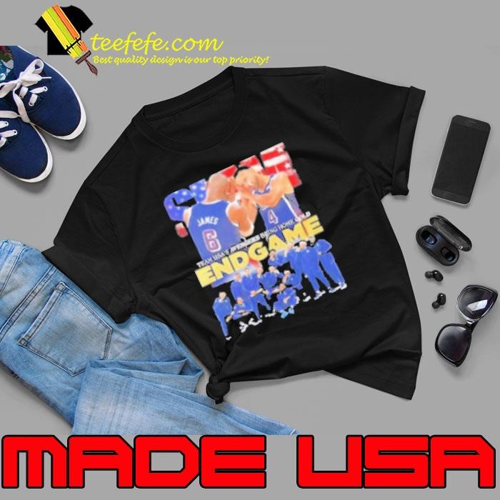 Slam Lebron And Stephen Team Usa’S Avenger Bring Home Gold End Game Unisex
