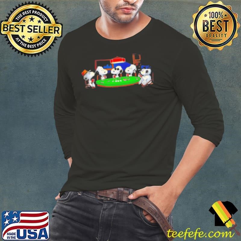 Snoopy Peanuts Poker Graphic 2024 Shirt