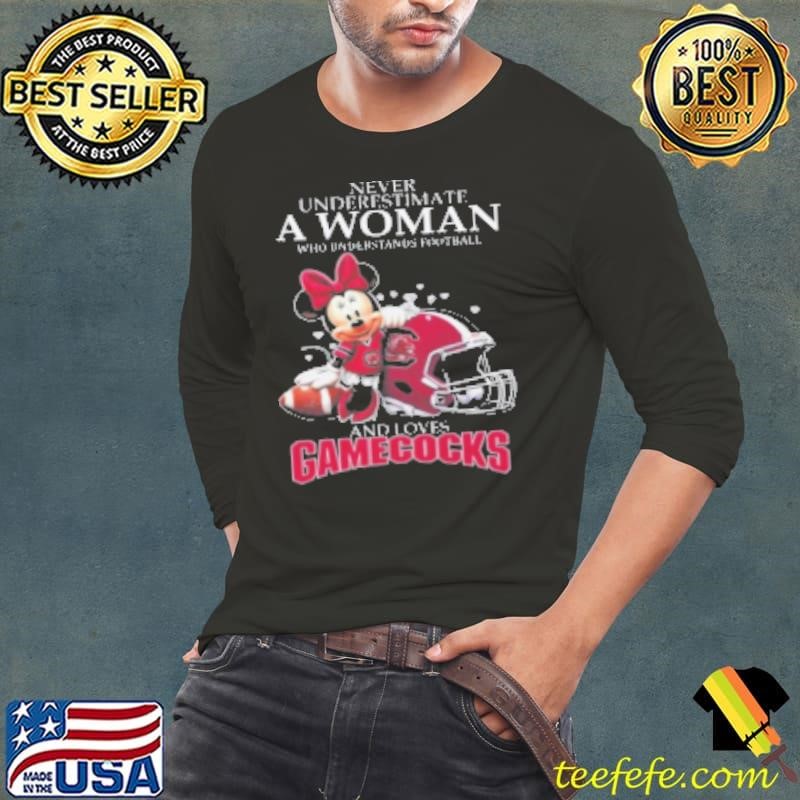 South Carolina Gamecocks Disney Minnie A Women Understanding Football Shirt