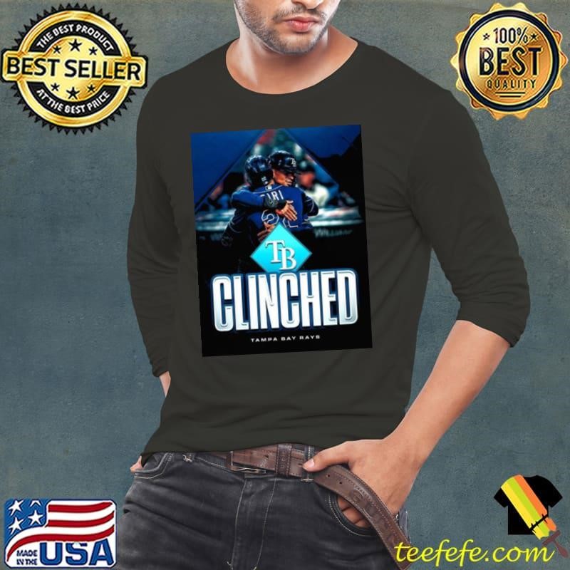 Tampa bay rays clinched mlb postseason 2024 shirt