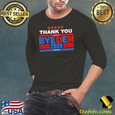 Thank You Byeden 2024 Thank You Joe Biden Election Stars T-Shirt