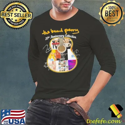 The Band Perry 20Th Anniversary Collection Guitar Signatures Shirt