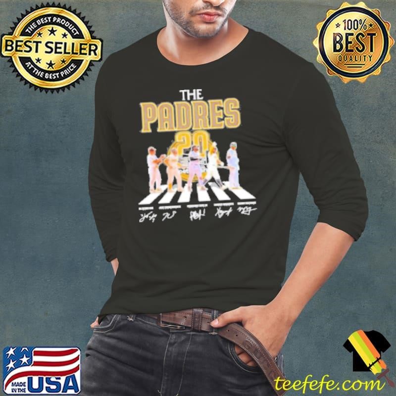 The Padres Abbey Road 20Th Anniversary Signatures Shirt