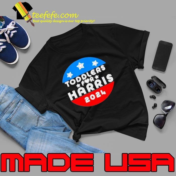 Toddlers For Harris Cute Kids Toddlers Love Kamala Harris 2024 Unisex