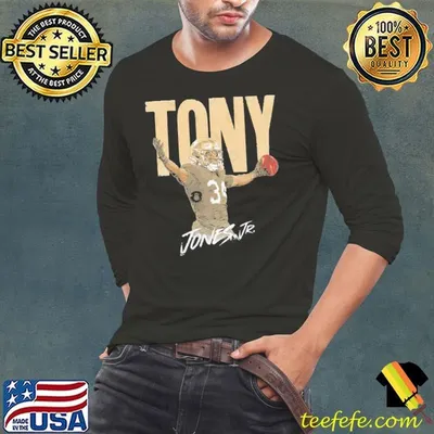 Tony Jones Jr. New Orleans Bold an American football running back T-Shirt