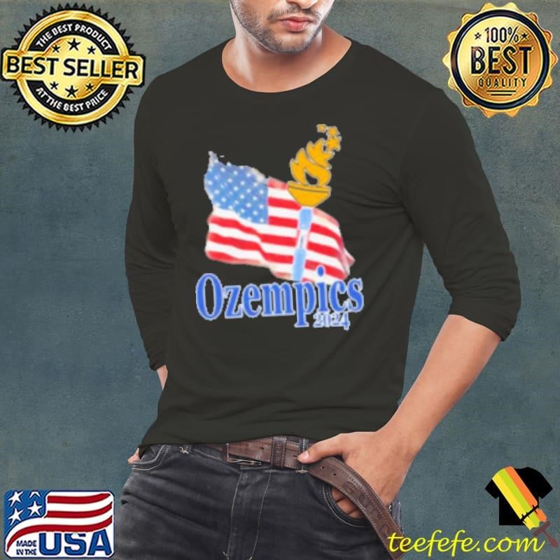 Top Ozempics American Flag 2024 Shirt